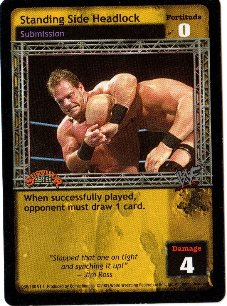 Standing Side Headlock